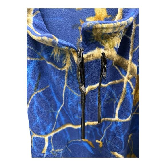 Oversize Outfitters Made In USA Men's Camo Pullover Long Sleeve Hunting Shirt 5X - Picture 3 of 6